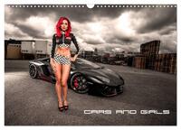 Cars and Girls (Wandkalender 2025 DIN A3 quer), CALVENDO Monatskalender