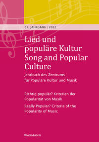 Lied und populäre Kultur / Song and Popular Culture