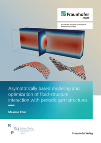 Asymptotically based modeling and optimization of fluid-structure interaction with periodic yarn structures