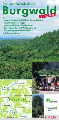 Rad- und Wanderkarte Burgwald 1:50.000