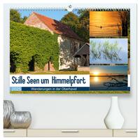 Stille Seen um Himmelpfort (hochwertiger Premium Wandkalender 2025 DIN A2 quer), Kunstdruck in Hochglanz