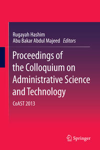 Proceedings of the Colloquium on Administrative Science and Technology