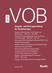 VOB Zusatzband 2019 - Buch mit E-Book