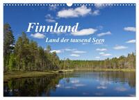 Finnland - Land der tausend Seen (Wandkalender 2025 DIN A3 quer), CALVENDO Monatskalender