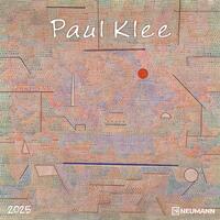 N NEUMANNVERLAGE - Paul Klee 2025 Broschürenkalender, 30x30cm, Wandkalender mit Abbildungen von Paul Klee, Mondphasen, viel Platz für Notizen und internationale Feiertage/Kalendarium