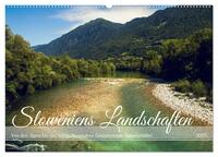 Slowenische Landschaften (Wandkalender 2025 DIN A2 quer), CALVENDO Monatskalender