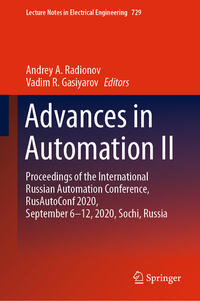 Advances in Automation II