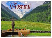 Aostatal (Wandkalender 2025 DIN A4 quer), CALVENDO Monatskalender