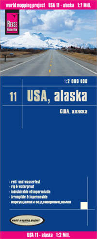 Reise Know-How Landkarte USA 11, Alaska (1:2.000.000)