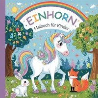 Einhorn Malbuch für Kinder