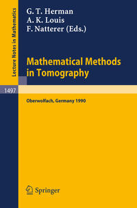 Mathematical Methods in Tomography