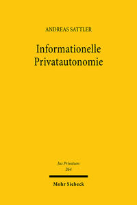 Informationelle Privatautonomie