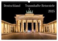 Deutschland - Traumhafte Reiseziele (Wandkalender 2025 DIN A3 quer), CALVENDO Monatskalender