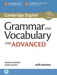 Grammar and Vocabulary for Advanced