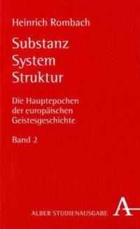 Substanz, System, Struktur