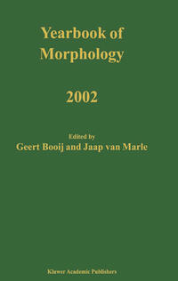 Yearbook of Morphology 2002