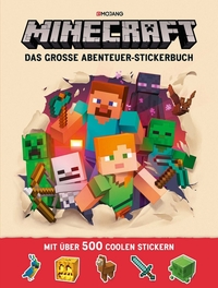 Minecraft, Das große Abenteuer-Stickerbuch