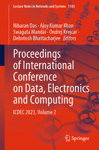 Proceedings of International Conference on Data, Electronics and Computing