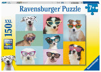 Children's puzzle 150 XXL Teile - Witzige Hunde