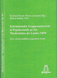 Instrumentaler Gruppenunterricht in Popularmusik an den Musikschulen des Landes NRW