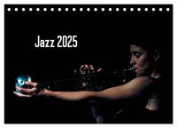 Jazz 2025 (Tischkalender 2025 DIN A5 quer), CALVENDO Monatskalender