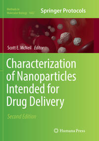 Characterization of Nanoparticles Intended for Drug Delivery