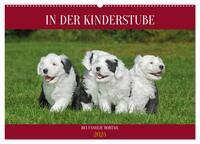 In der Kinderstube bei Familie Bobtail (Wandkalender 2025 DIN A2 quer), CALVENDO Monatskalender