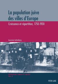 La population juive des villes d’Europe