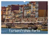 Farbenfrohes Porto (Wandkalender 2025 DIN A3 quer), CALVENDO Monatskalender