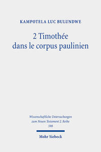 2 Timothée dans le corpus paulinien