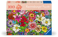 Adult puzzle 100 Teile - Blumenfenster