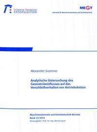 Analytische Untersuchung des Geometrieeinflusses auf das Verschleißverhalten von Antriebsketten