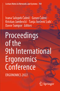 Proceedings of the 9th International Ergonomics Conference