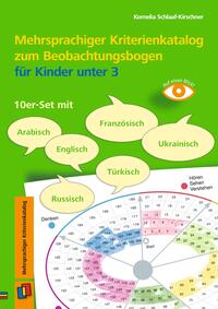 Mehrsprachiger Kriterienkatalog zum Beobachtungsbogen für Kinder unter 3