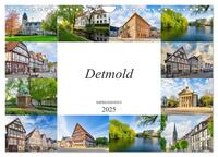 Detmold Impressionen (Wandkalender 2025 DIN A4 quer), CALVENDO Monatskalender