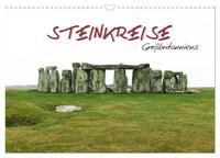 Steinkreise Großbritanniens (Wandkalender 2025 DIN A3 quer), CALVENDO Monatskalender