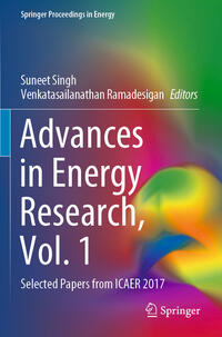 Advances in Energy Research, Vol. 1