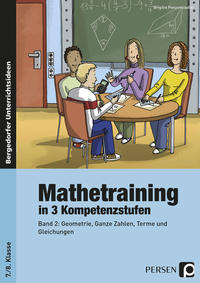 Mathetraining in 3 Kompetenzstufen - 7./8. Klasse