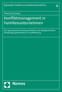 Konfliktmanagement in Familienunternehmen