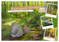 Wald macht glücklich (Tischkalender 2025 DIN A5 quer), CALVENDO Monatskalender