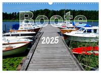 Boote (Wandkalender 2025 DIN A3 quer), CALVENDO Monatskalender