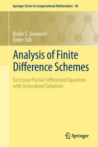 Analysis of Finite Difference Schemes