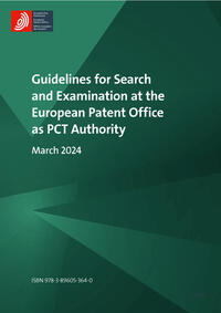 Guidelines for Search and Examination at the European Patent Office as PCT Authority