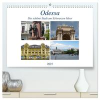 Odessa- Die schöne Stadt am Schwarzen Meer (hochwertiger Premium Wandkalender 2025 DIN A2 quer), Kunstdruck in Hochglanz