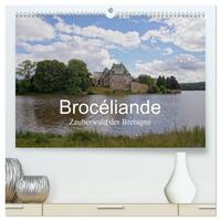 Brocéliande / Zauberwald der Bretagne (hochwertiger Premium Wandkalender 2025 DIN A2 quer), Kunstdruck in Hochglanz