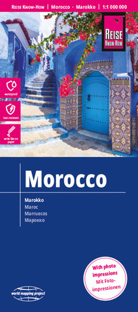 Reise Know-How Landkarte Marokko / Marocco (1:1.000.000)