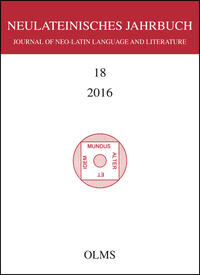 Neulateinisches Jahrbuch. Journal of Neo-Latin Language and Literature