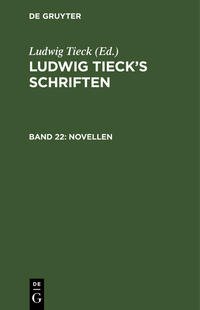 Ludwig Tieck’s Schriften / Novellen