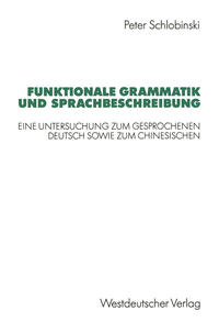 Funktionale Grammatik und Sprachbeschreibung