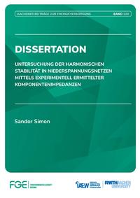 Untersuchung der harmonischen Stabilität in Niederspannungsnetzen mittels experimentell ermittelter Komponentenimpedanzen